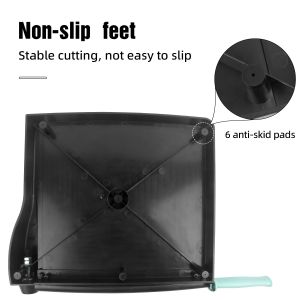 Office Equipment Manual A4 Paper Trimmer with 12" Cut Length and 10 Sheet