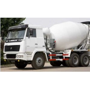 Used Concrete Mixer Machine Truck , Howo Used Ready Mix Trucks 12M³ 6X4