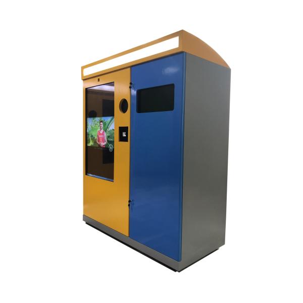 Outdoor Intelligent Recycle Machine For Recycling Bottles And Waste Paper