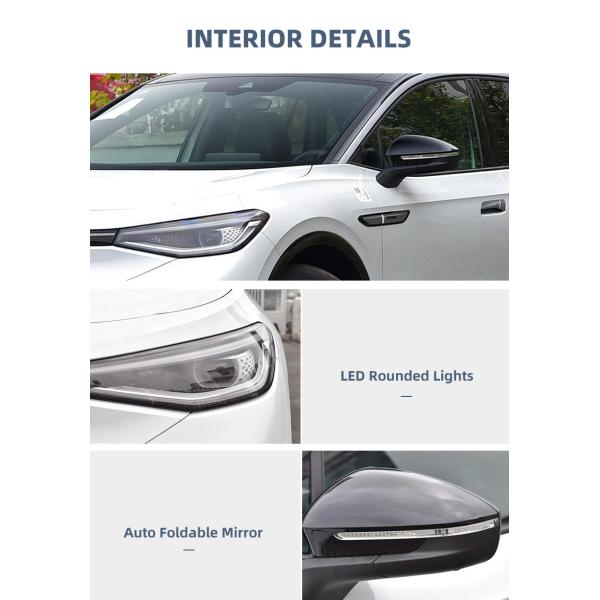 Used Electric Car VW ID4 Crozz Pure Pro with Single Motor Ternary Lithium Battery