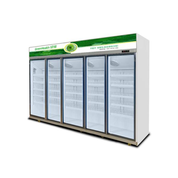 Buy Fashionable Supermarket Beverage Cooler For Food Fresh Keeping at wholesale prices