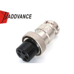 China BCGX165F 5 Way Metal Circular GX12, GX14 ,GX16, GX20, GX25, GX30 Connector on sale