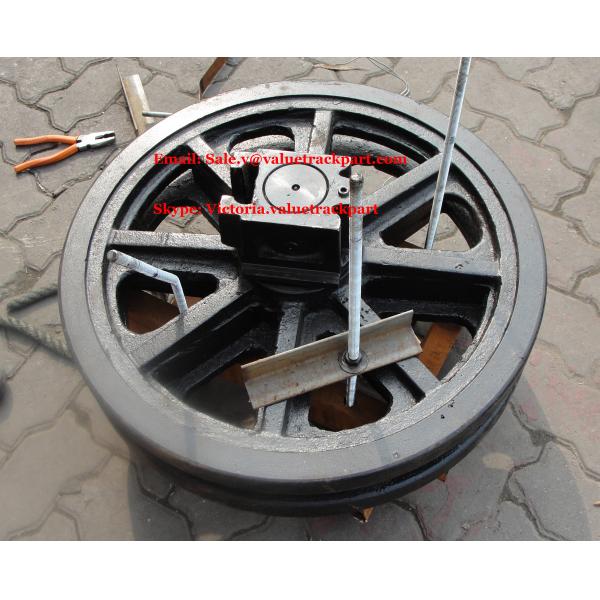 Buy FUWA 90Ton Crawler Crane QUY90 Front Idler Assy at wholesale prices