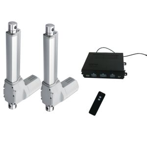 Compact Electric Cylinder 6000N 12V Medical Actuators Synchronized System