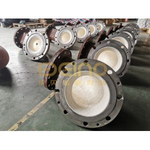 China Corrosion Resistance Wear Resistant Ceramic Pipe Ceramic Tee on sale