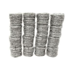 Reverse Twisted Barbed Wire Fencing 12.5ga. 2 Points