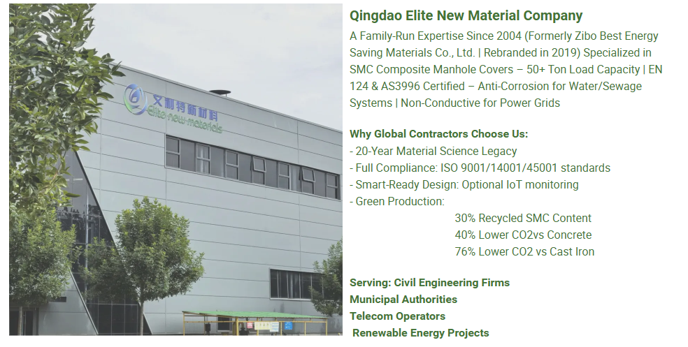 Secure packaging of composite manhole covers on wooden pallets ready for shipment