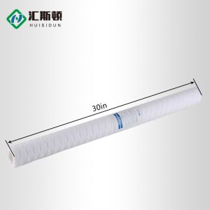 30*2.5PP Filter Housing 5 Micron Wound Water Filter Cartridge with Durable