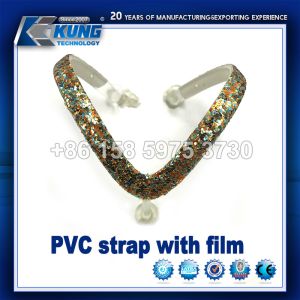 Multipurpose Shoe Making Materials , Multicolor PVC Slipper Straps