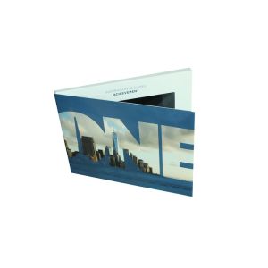 China Rechargeable Battery LCD Video Brochure Customized Size For Business Gift on sale