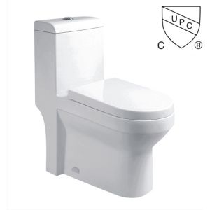 1.0 Gpf Ceramic American Standard One Piece Dual Flush Toilet Commode