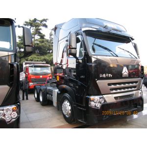 Quality SINOTRUK Howo A7 G Prime Mover Truck With High Roof Cab Euro 2 For Semi Trailers for sale