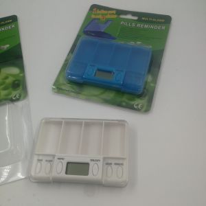 Best selling medical timer weekly medication box dispenser electronic pill