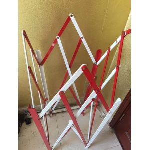 China Protecting Construction Metal Fence Accessories Folding Metal Traffic Barrier on sale