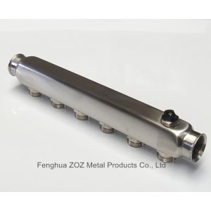 Stainless Steel 304 Manifold Pipe for Underfloor Heating