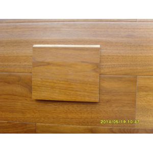 stained American Black Walnut Engineered wood flooring AB grade