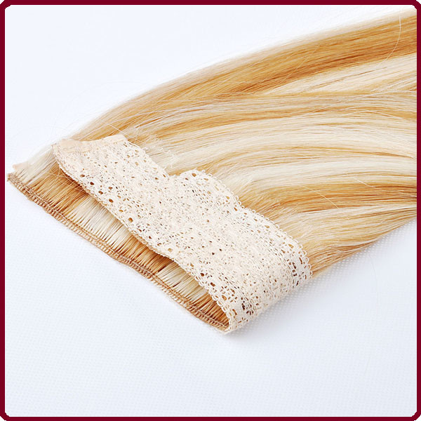 Thick Bottom 120g Remy Double Drawn 28 inch flip human in hair extensions