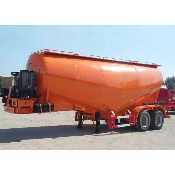 2 Axle Silo Cement Transport Semi Trailer for Sale-CIMC Manufacturer