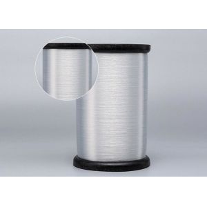 Raw White / Dyed Semi Dull Polyester Monofilament Yarn 0.07mm 0.11mm For Mesh