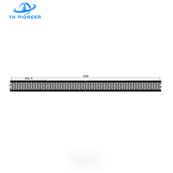 Lightweight Double - Row Rollers Side Guide Rail with Aluminum Frame for Easy Handling and Setup