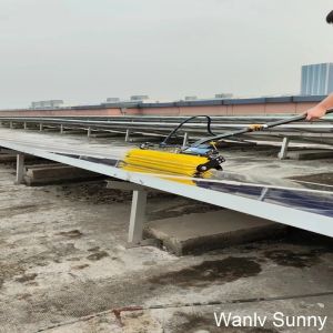 3.5 Meter Aluminum Alloy Handle Electric Solar Cleaning Machine for Cleaning