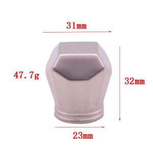 Customized Zamac Irregular Perfume Bottle Lids