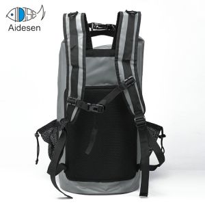 Foldable PVC Ironman Transition Backpack Waterproof Dia 25*66cm 25L