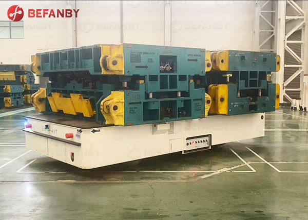 Buy Warehouse Electric Material Transfer Steerable Power Trolley at wholesale prices