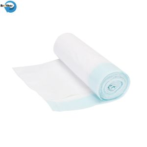 China Wholesale HDPE Disposable Plastic Garbage Bag on Roll Color Customized Size Customized on sale
