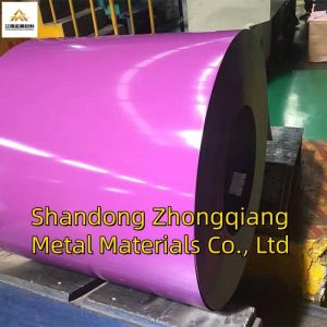 Anti Finger Coating Red PPGI Steel Coil Welding 600mm - 1500mm Width