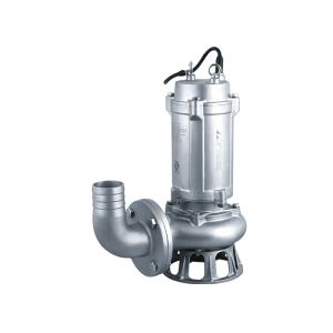 WQP stainless steel submersible sewage pump efficiently solves drainage problems