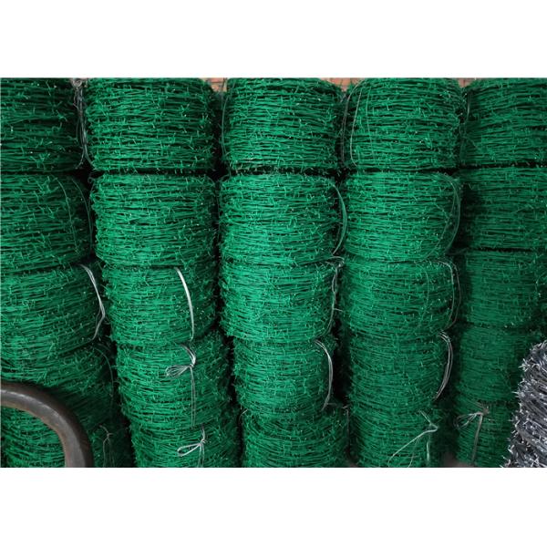 PVC Coated Barbed Iron Wire High Security Wire Fence Gaucho Barbed Wire