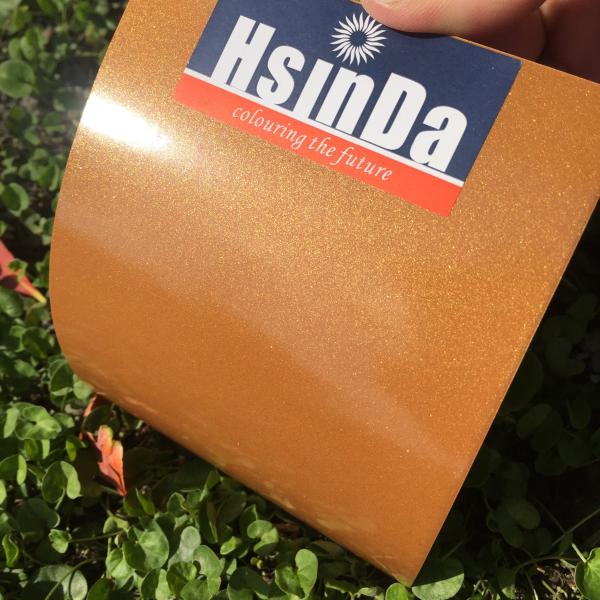 Buy No Pollution Metallic Orange Powder Coating at wholesale prices
