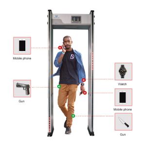 UNIQSCAN UB800 Walk Through Security Scanners Gate Screen Remote Control For