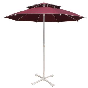 Travel Foldable Outdoor Garden Patio Umbrella With Uv Protection Custom Logo