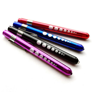 Pen light Medical Aluminum Alloy Nurse LED Penlight Doctor pen with light