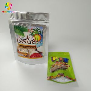 Colorful Stand Up Pouch Bags Matt Surface With Top k Tear Notches