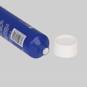 Plastic Empty Custom Cosmetic Tubes Squeeze D25mm 20-60ml With Frosted Bright