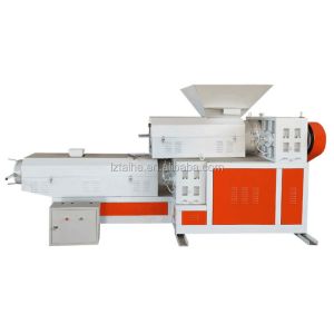PP PE ABS Biodegradable Plastic Granules Making Machine with Single Screw Design