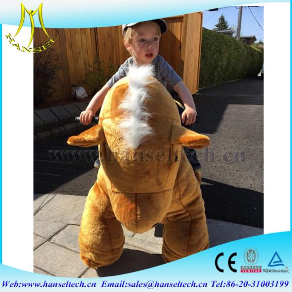 Hansel indoor kids carousel rides and funfair rides with video for sale