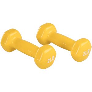 Balance PVC REACH Fitness Neoprene Dumbbell Set With Stand