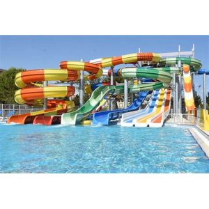 ODM Outdoor Amusement Water Park Water Games Play Rides Pool Slides