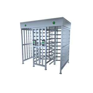 IP55 Steel Full Height Turnstile Mechanism Drive Sense Positioning