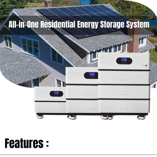 51.2V300ah 15kwh Lifepo4 Battery All In One Solar Battery Easy Installation