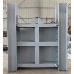 Large Hydraulic Flat Steel Flap Gate Steel Pulley Gate Slide Weir Gates