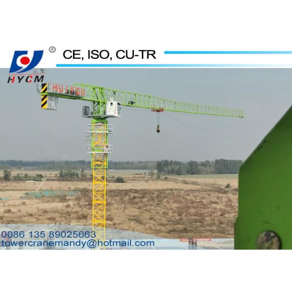 380V/60Hz Hydraulic Tower Crane 60m Arm Topless Types of Tower Crane 11.7m Counter Jib Electric Tower Crane