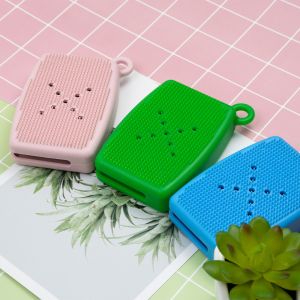 Customized Soft Silicone Shower Brush Exfoliating Body Scrubber With Soap