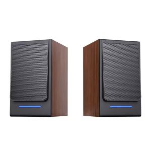 20W Home Audio Bookshelf Speaker with Bluetooth Support and CKD SKD Compatibilit