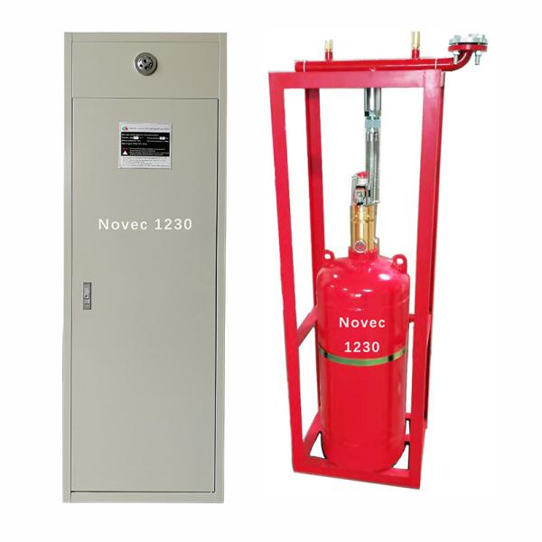 Red NOVEC1230 Fire Suppression System For Fire Extinguish Equipment