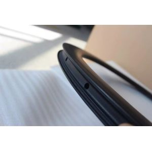 Carbon Clincher Compatible Tubuless Rims 700C 56MM 25mm Wide Road Bicycle Ruedas